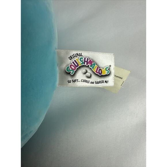 Squishmallows 8" Heather the Blue Dragonfly Kellytoy Plush Blue Iridescent Wings - Picture 5 of 7